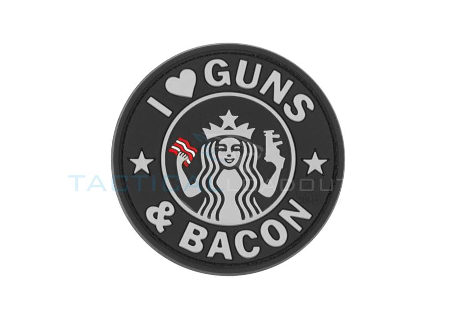 Guns and Bacon PVC Patch Swat