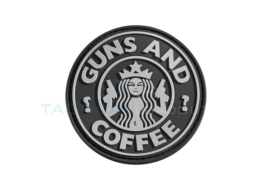 Guns and Coffee PVC Patch Swat