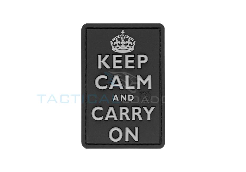 Keep Calm PVC Patch Swat