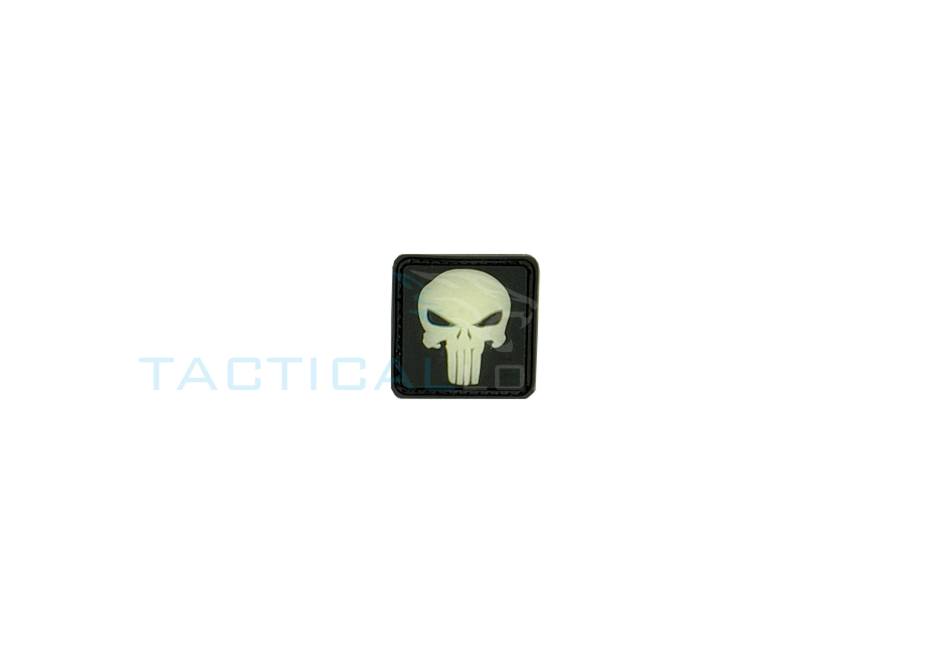 Punisher PVC Patch Glow in the Dark