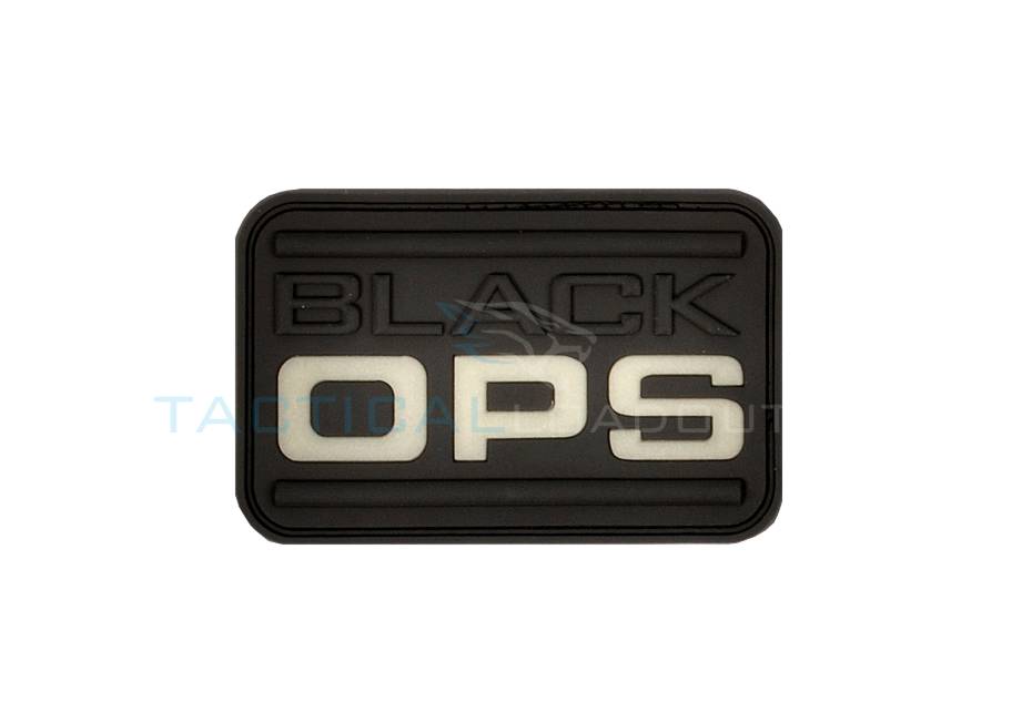 Black OPS PVC Patch Glow in the Dark
