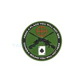 Sniper Ace PVC Patch Olive