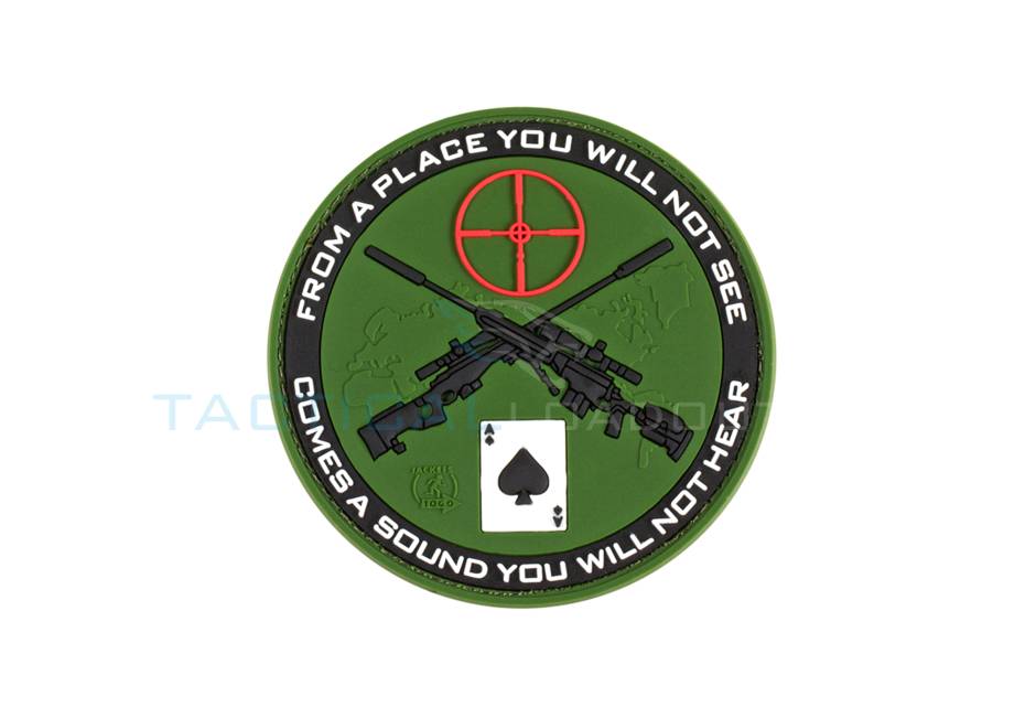 Sniper Ace PVC Patch Olive