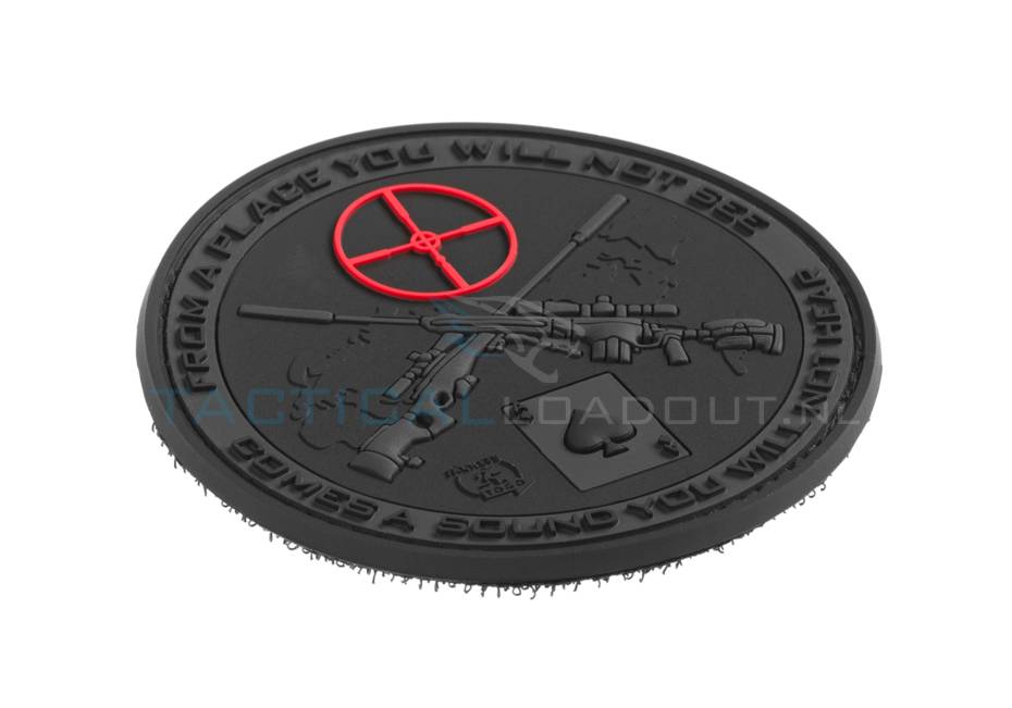Sniper Ace PVC Patch Black Ops