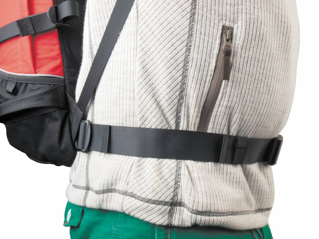 Backpack Hip Belt 38mm Black