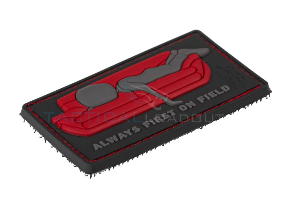 Always First on Field PVC Patch Red