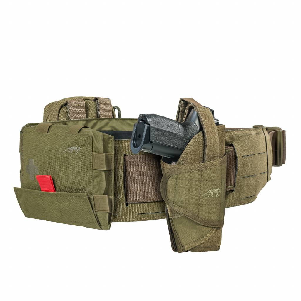 TT Warrior Belt LC (lasercut) Olive