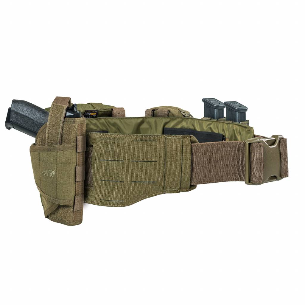 TT Warrior Belt LC (lasercut) Olive