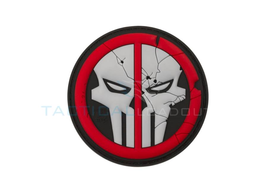 Deathpool Skull PVC Patch