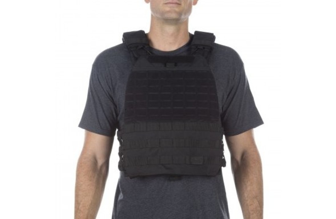 TacTec Plate Carrier Zwart