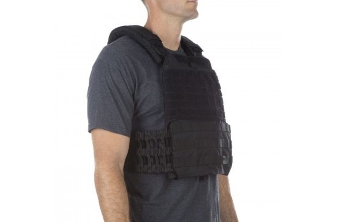TacTec Plate Carrier Zwart