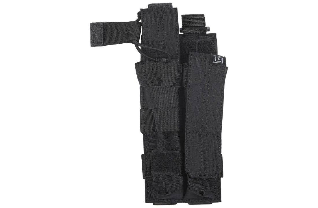 Double MP5 Bungee/Cover Pouch Zwart