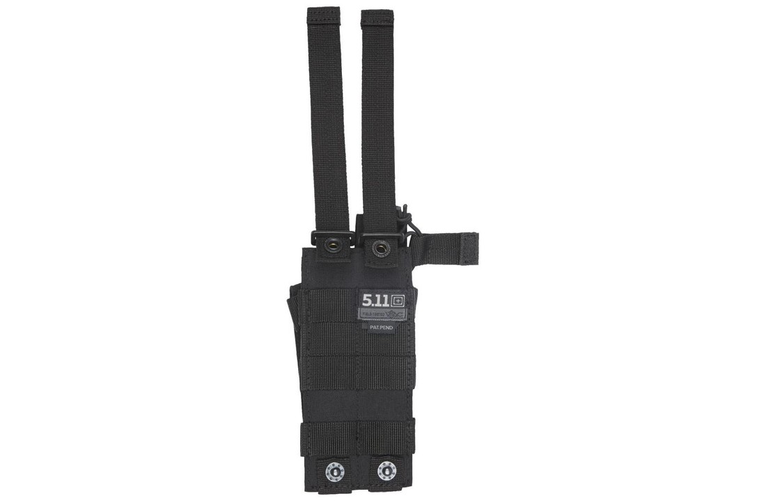 Double MP5 Bungee/Cover Pouch Zwart