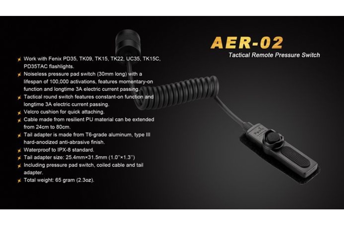 AER-02 Remote Switch (Pressure Switch)