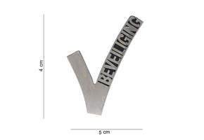 Beveiligings V Metaal (met pin-bevestiging)