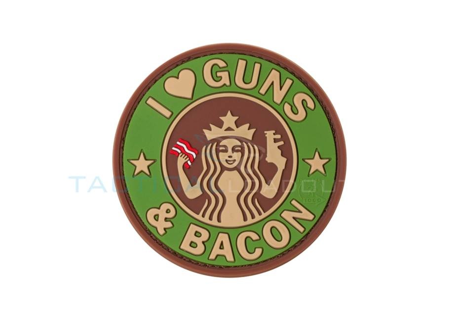 Guns and Bacon PVC Patch Multicam