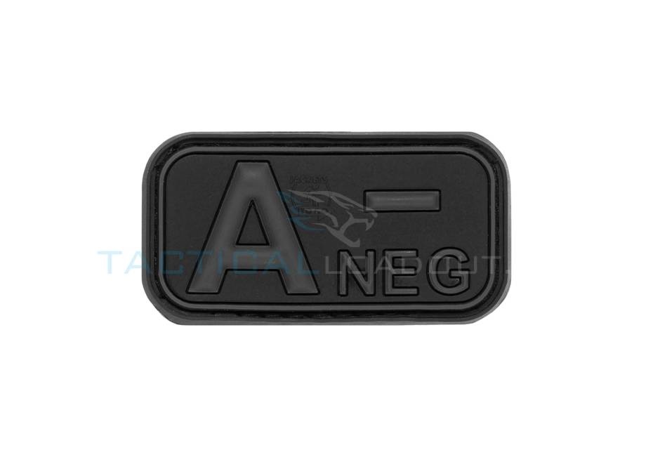 A-Negative Blood Type PVC Patch Blackops