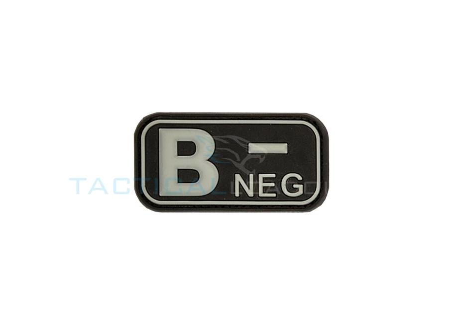 B-Negative Blood Type PVC Patch Swat