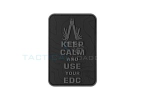 Keep Calm EDC PVC Patch Blackops