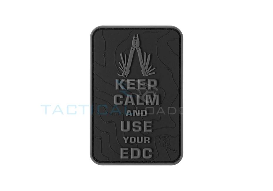 Keep Calm EDC PVC Patch Blackops