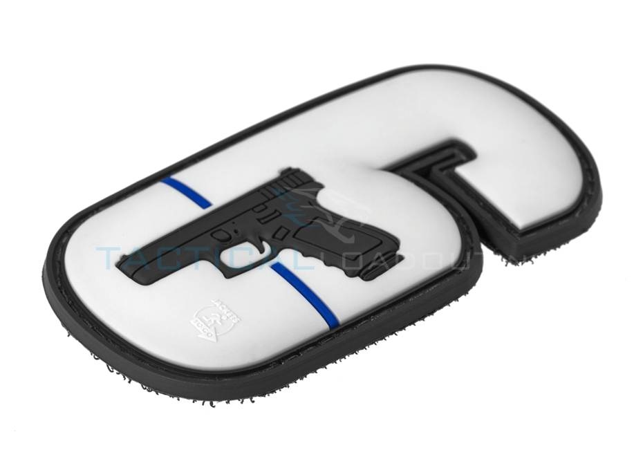 Watch Your Six PVC Patch Grey