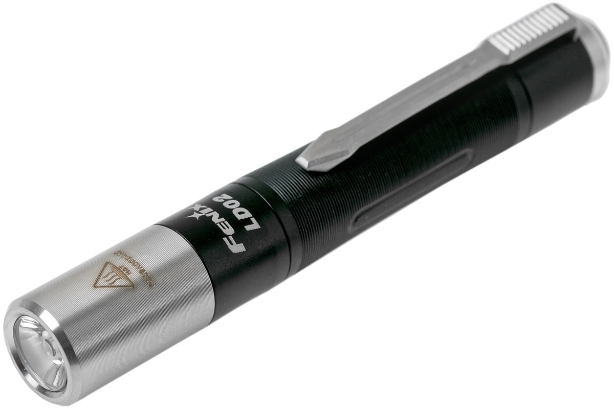 LD02 v2.0 Zaklamp / Flashlight (70 lumen) + UV licht incl. Batt.