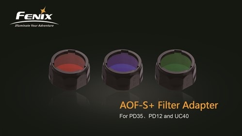 AOF-S+ Filter Adapter Blue (Small)