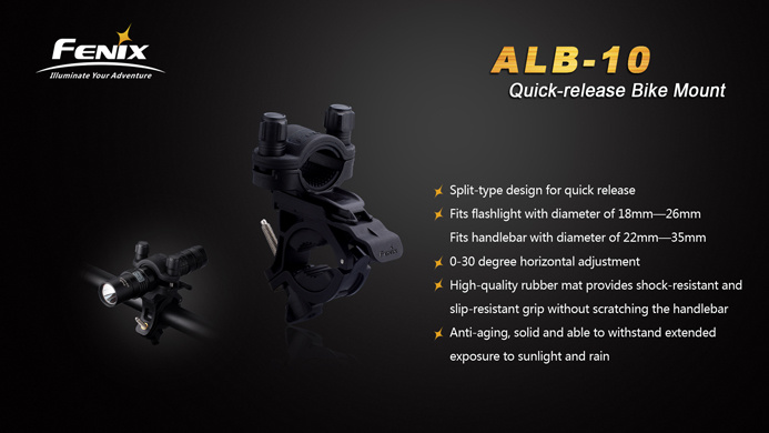 ALB-10 Quick-Release Bike Mount