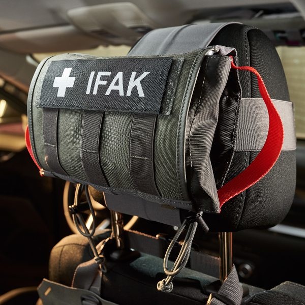 TT TACVEC Head Rest IFAK Zwart