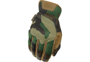 FastFit Gloves Woodland Camo