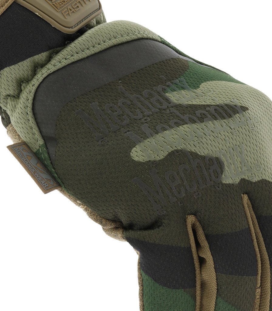 FastFit Gloves Woodland Camo