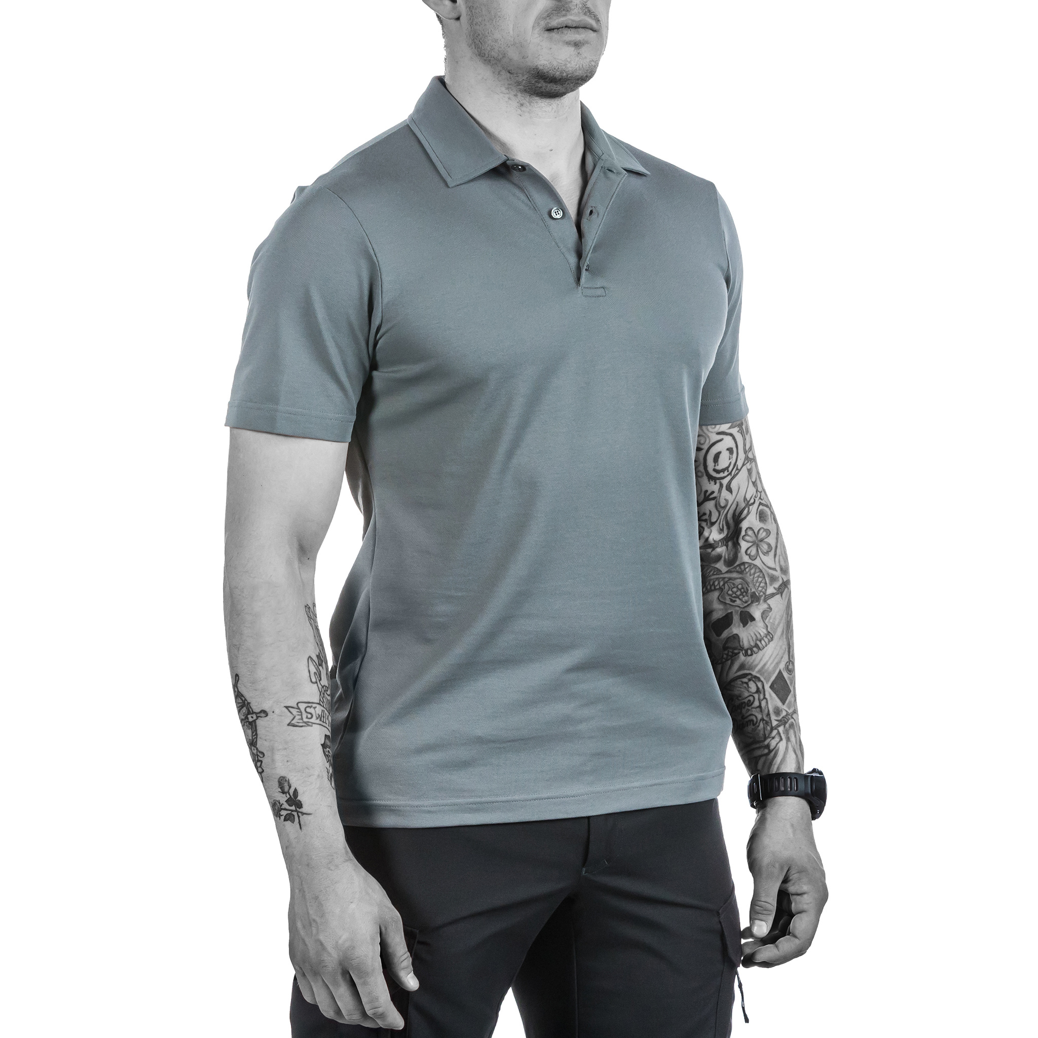 Urban Polo Shirt Steel Grey