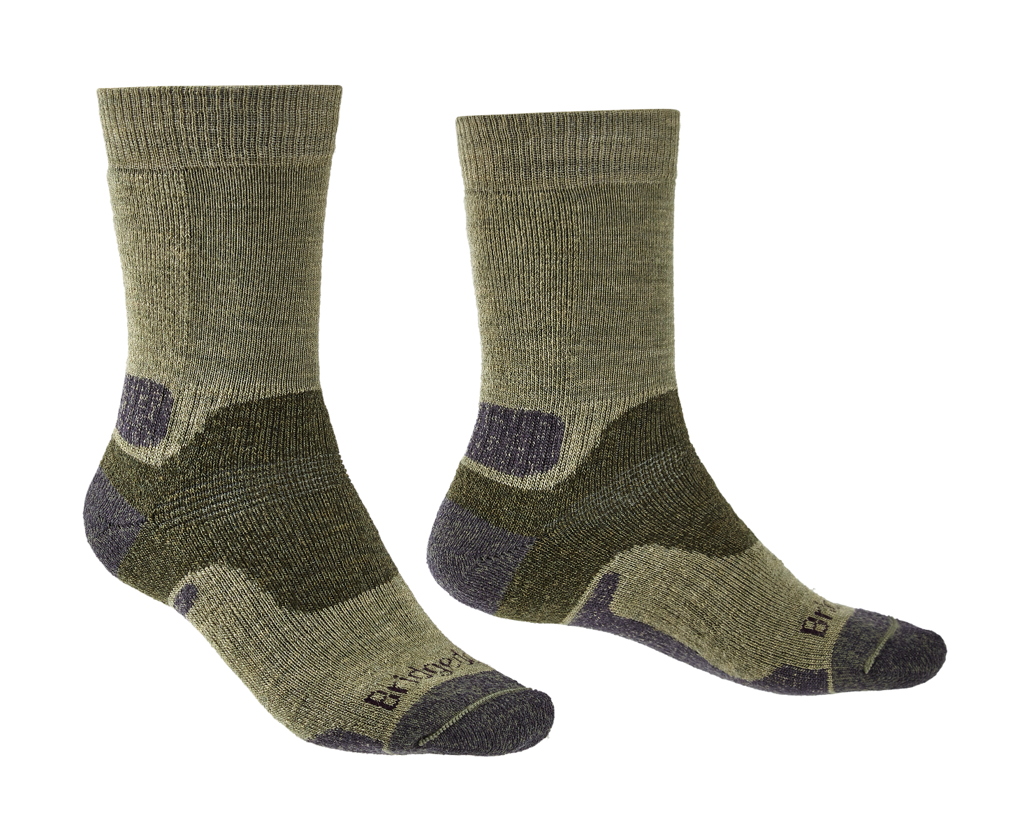 HIKE Midweight Merino Performance Socks Olive