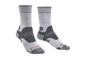 Womens HIKE Midweight Performance Socks Silver Grey