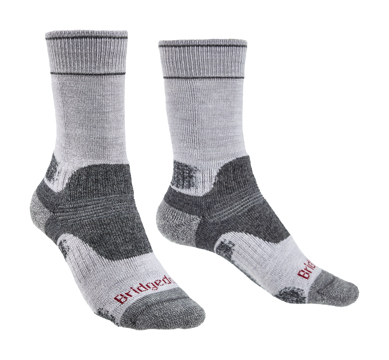 Womens HIKE Midweight Performance Sokken Silver Grey