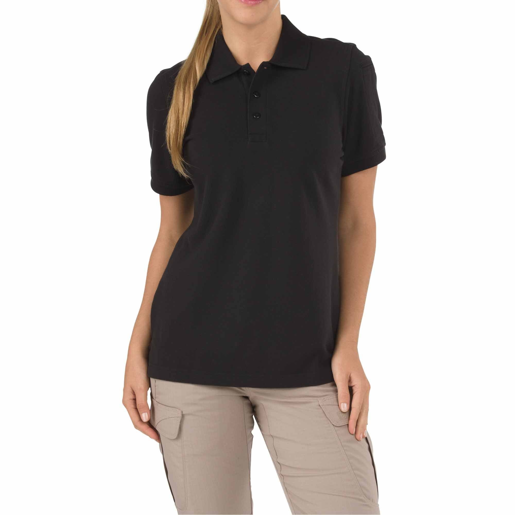 Womens Professional Polo Black
