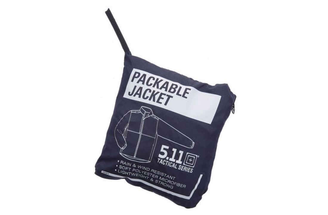 Packable Jacket Black
