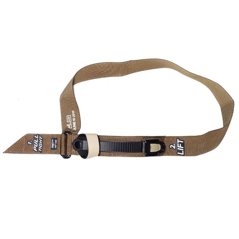 Ratcheting Medical Tourniquet® (RMT) – WIDE 2″/50mm Tan