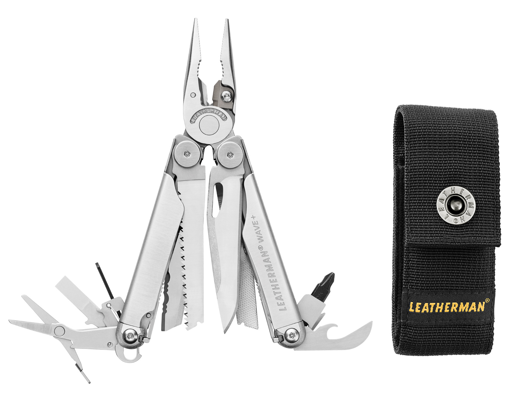 WAVE PLUS Multitool Silver (incl. Nylon Pouch)