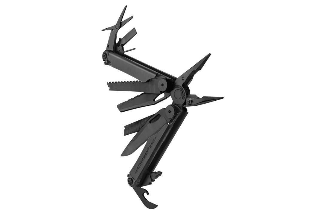 WAVE PLUS Multitool Black Molle Edition (incl. Molle Pouch)