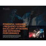 TK26R Zaklamp/Taclight (1500 lumen) 3 kleuren incl Accu