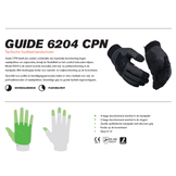 6204 CPN Gloves Black Grey