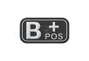 B-Positive Blood Type PVC Patch Swat