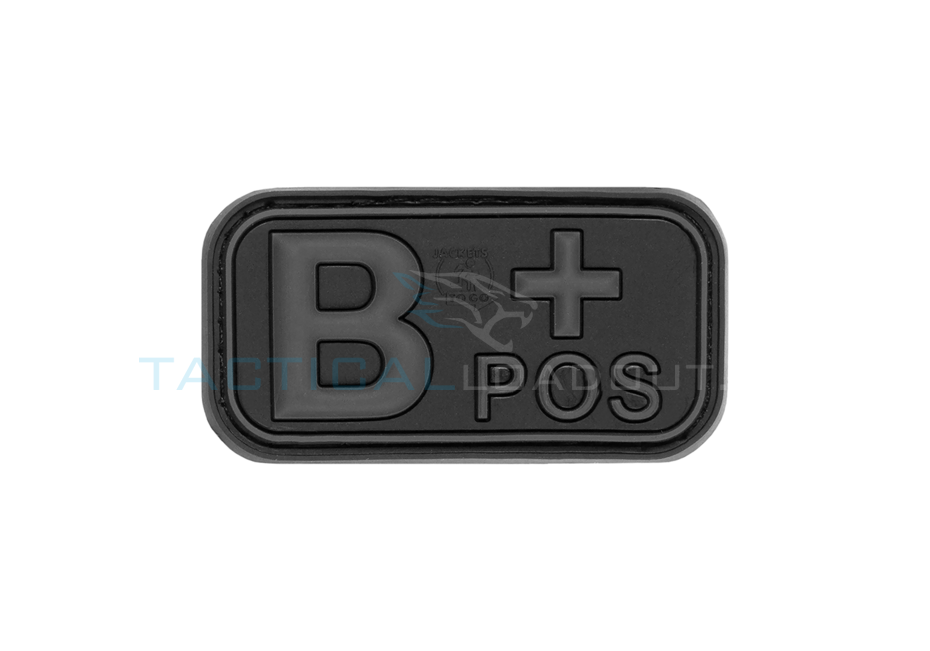 B-Positive Blood Type PVC Patch Blackops