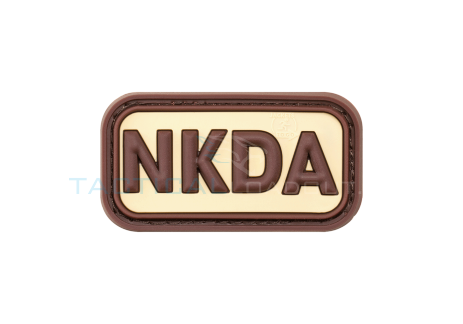 NKDA PVC Patch Black Medic