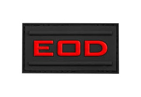 EOD PVC Patch Black Medic