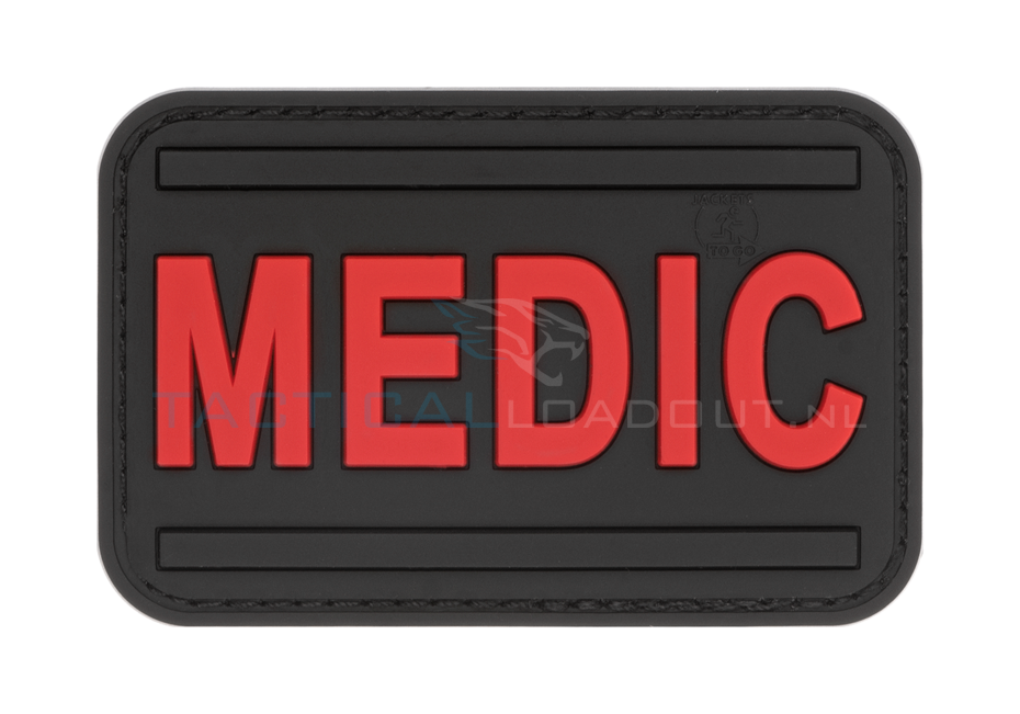 Medic PVC Patch Black Medic