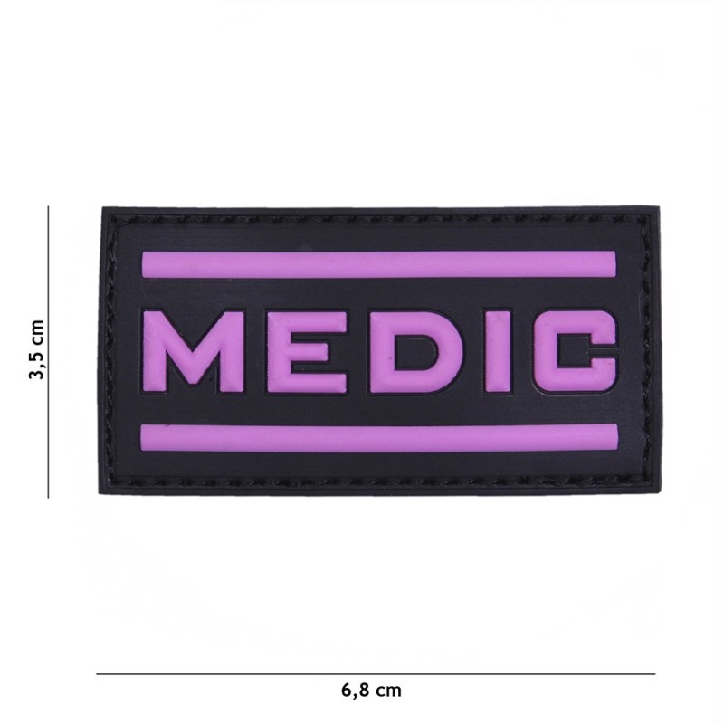 Medic PVC Patch Pink