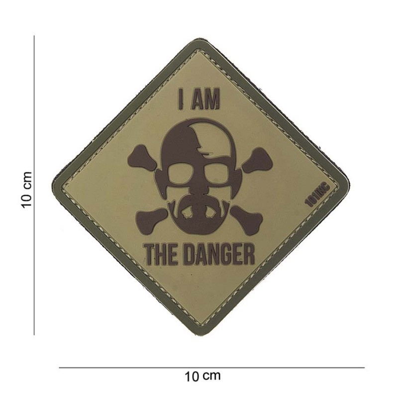 I Am the Danger PVC Patch Coyote