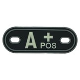 O-Negative Blood Type PVC Dogtag Desert